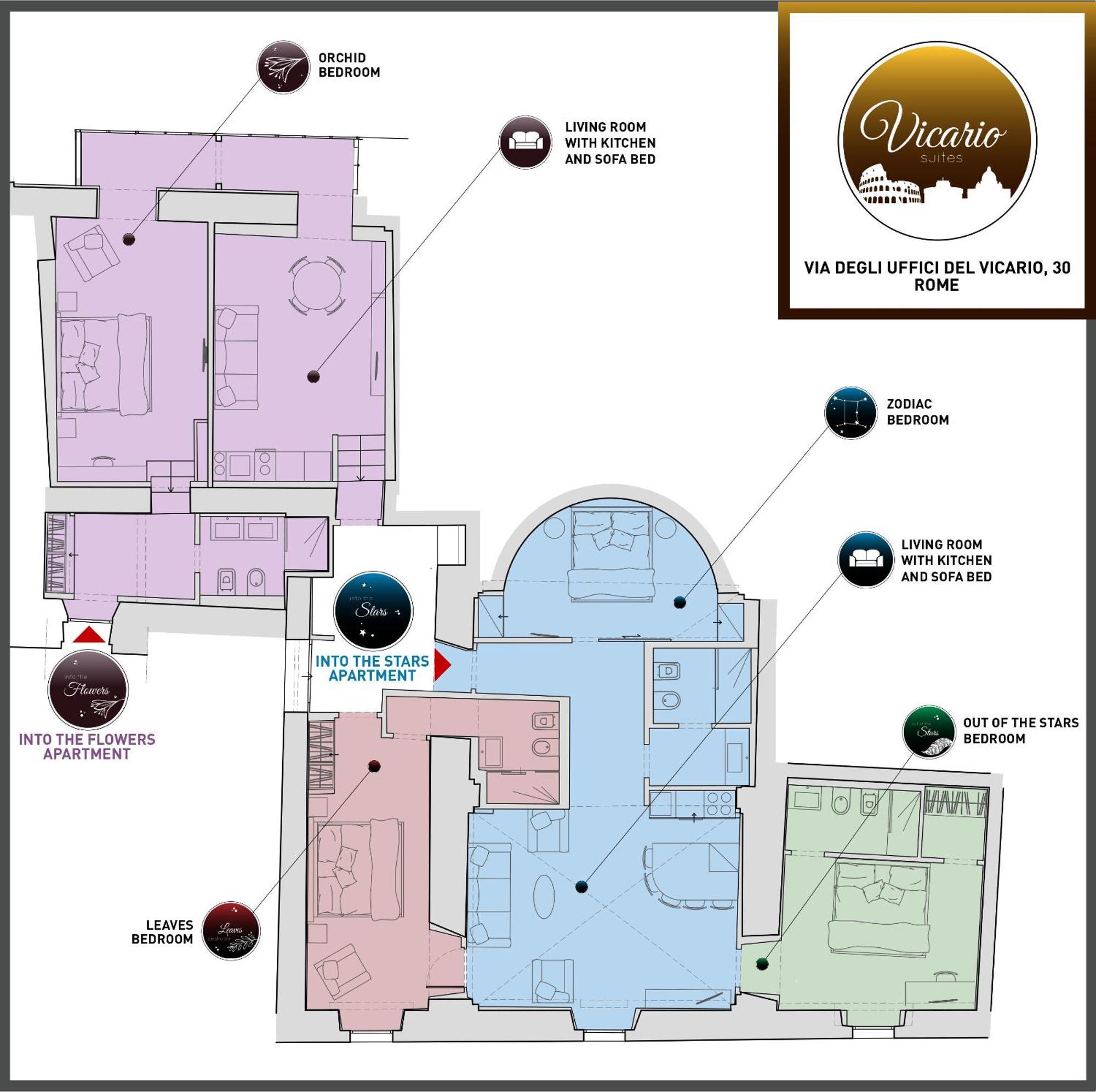 Vicario Suites Roma Eksteriør bilde